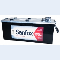 Аккумулятор SanFox 6СТ-190 А3 рос/плоская/конус (Украина)